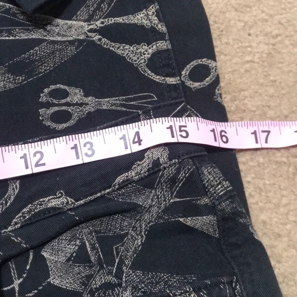 ⚡️FINAL PRICE⚡️ Vintage Moschino/Moschino Jeans Scissor Ribbon Pants - Picture 15 of 16